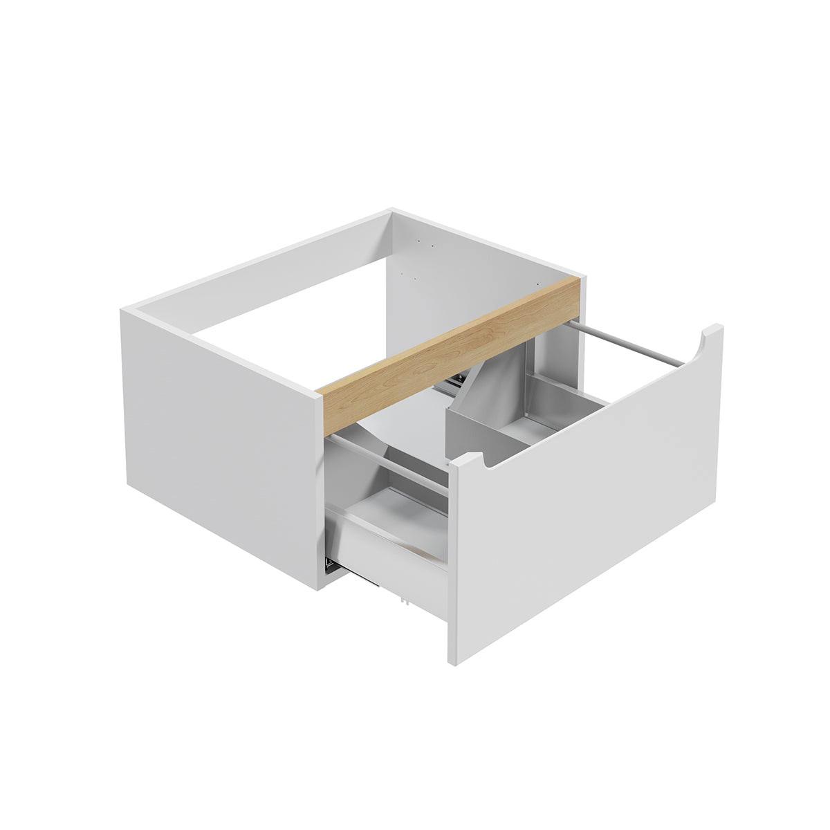 WASCHTISCHUNTERSCHRANK 60cm Livia Weiß - Weiß, Holzwerkstoff (60/32.5/46cm) - Petits-meubles