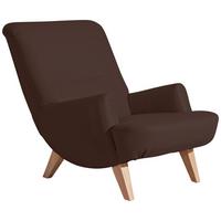 COCKTAILSESSEL Kajsa Kunstleder braun - Braun, Kunststoff (71/80/101cm) - 58aufmkessel