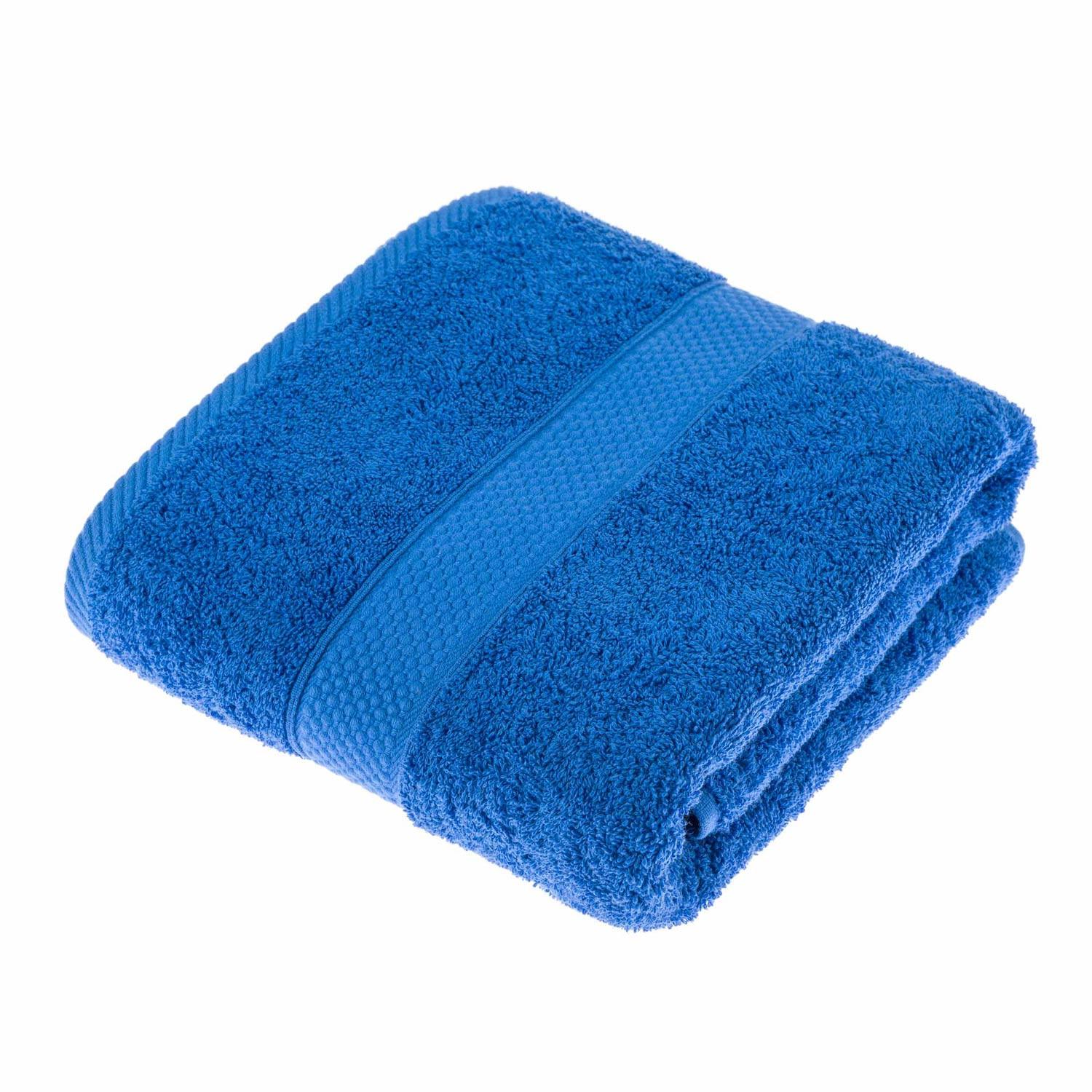 DUSCHTUCH Essential königsblau 70/130 cm - Blau, Textil (70/130cm) - Homescapes