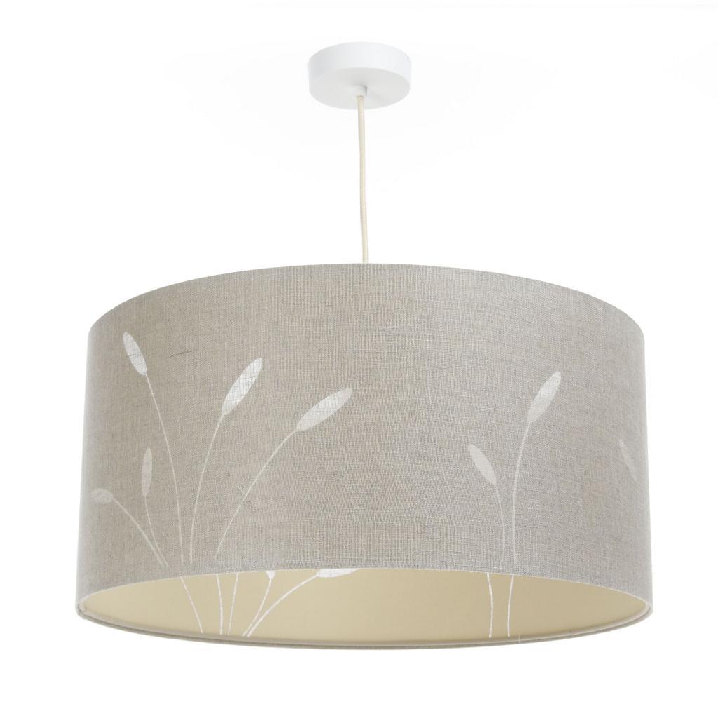 HÄNGELEUCHTE Taupe 60/100 cm - Taupe/Beige, Kunststoff (30/0.8/100cm) - ONZENO