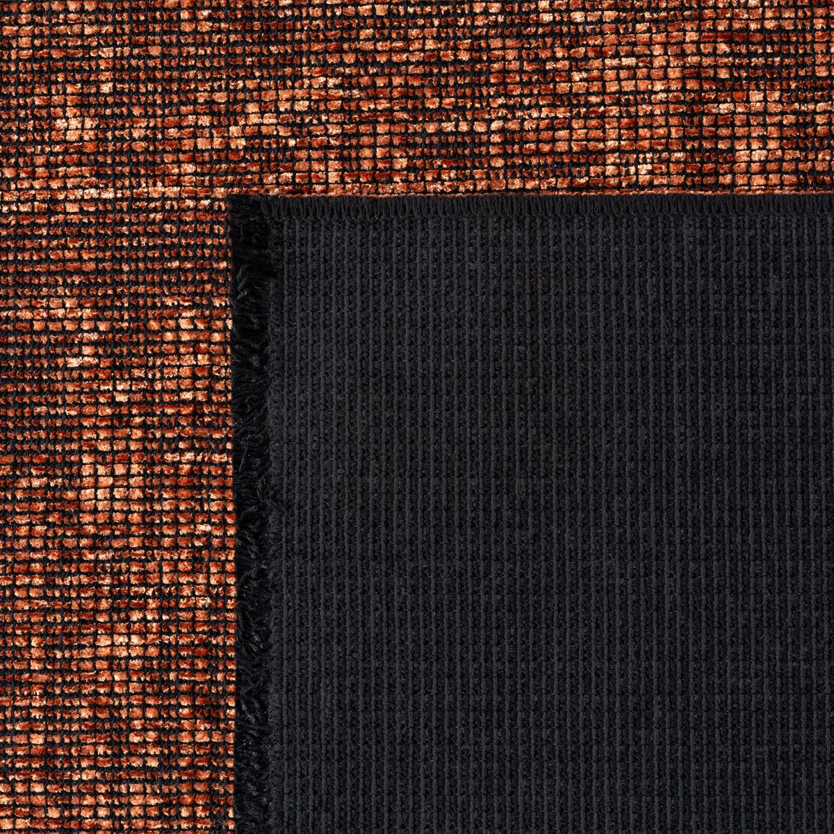 TEPPICH aus Baumwolle Waschbar KOFEL in Kupfer, einfarbig, 160 x 230 cm - Braun, Textil (230/160cm) - KADIMA DESIGN