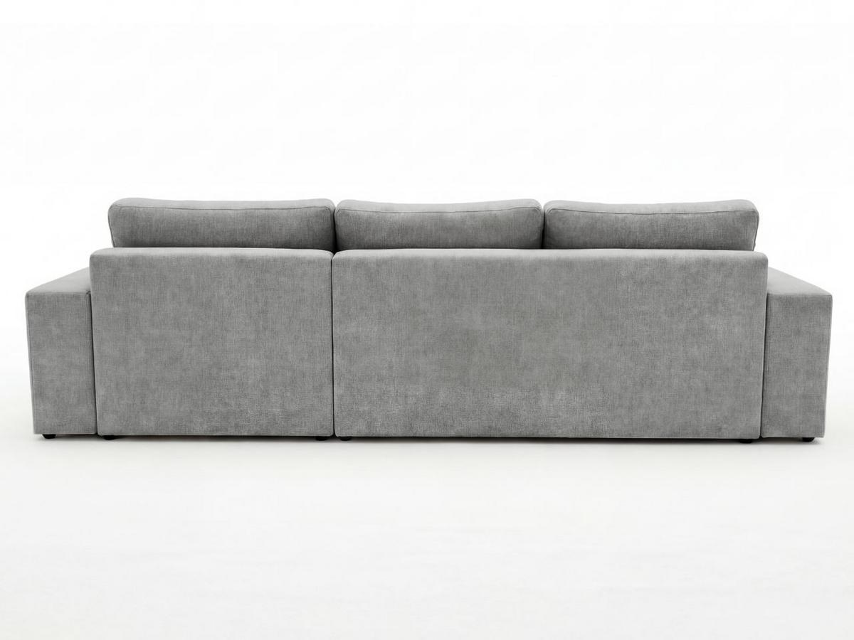 ECKSOFA Nesto Grau Rechts - Grau, Holz/Textil (165/260cm) - Graingold