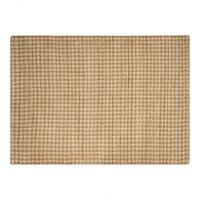 KURZFLOR-TEPPICH Beige 160/230 cm Araptepe - Beige, Naturmaterialien (160/230cm) - Beliani