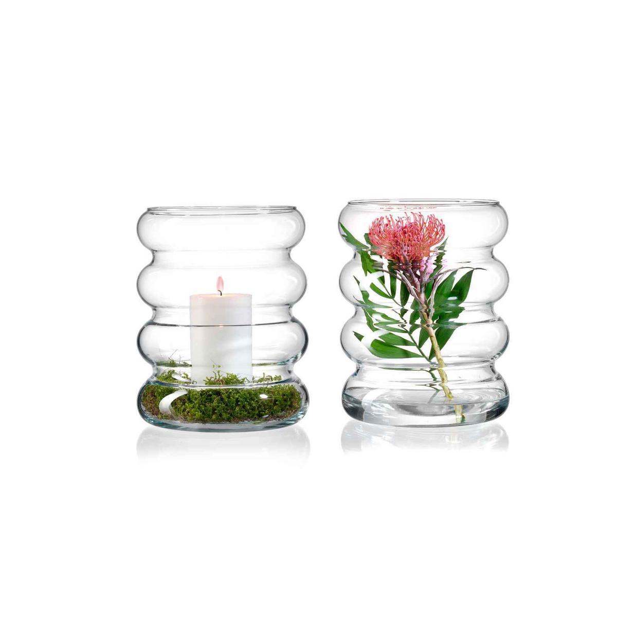 VASE Zen transparent 25 cm - Transparent, Glas (25cm) - Ritzenhoff Breker