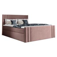 BOXBETT Carmen - H3 - Rosa, Holz (160/200cm) - MIRJAN24