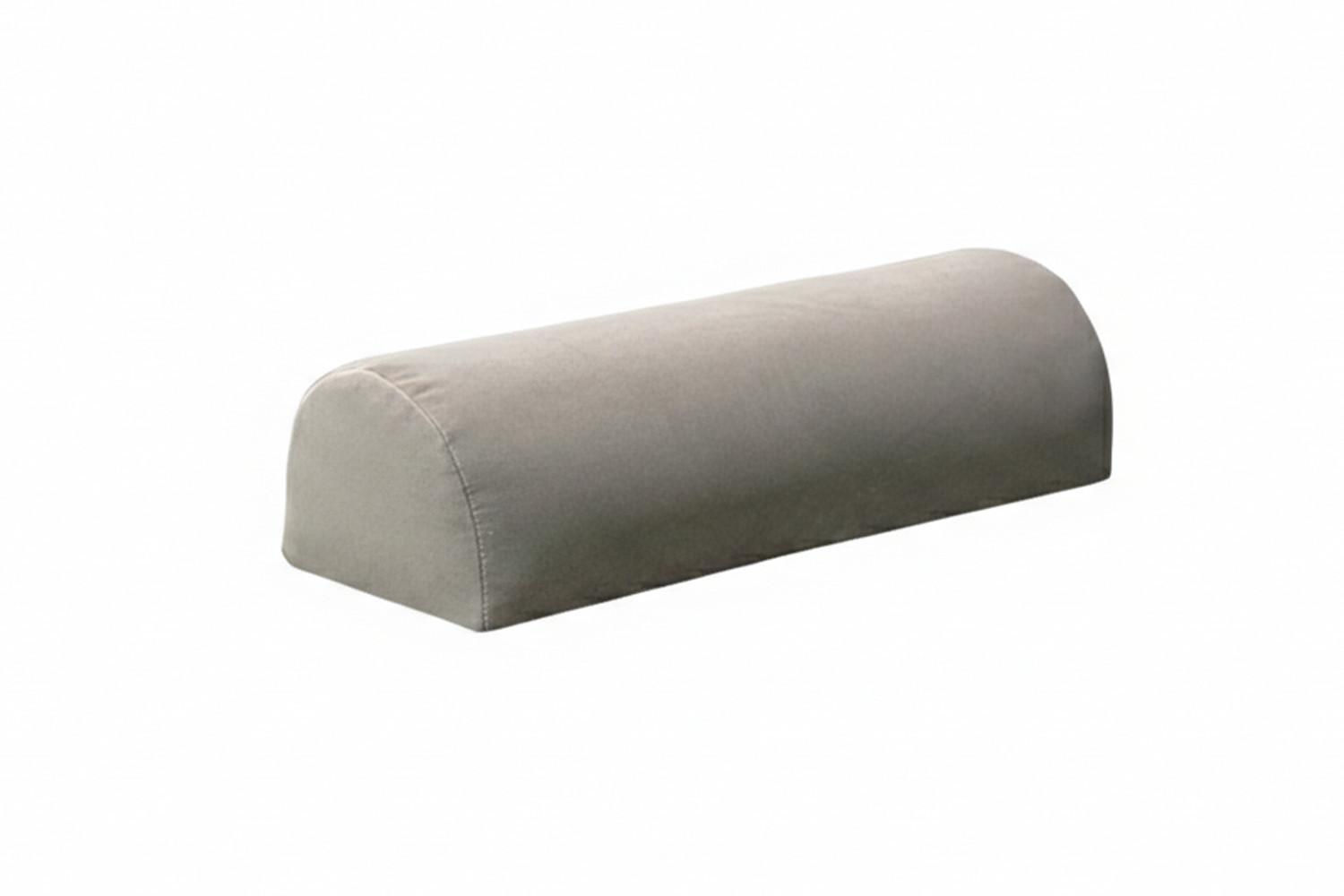 ARMLEHNKISSEN LAYLA Taupe Velvet - Taupe, Textil (52/20cm) - KAWOLA