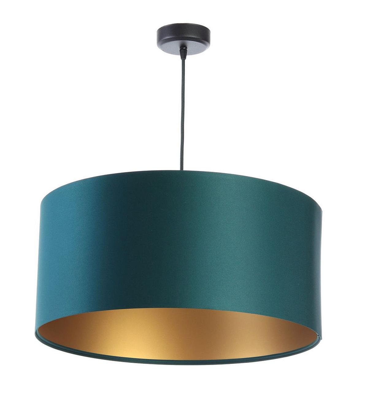 HÄNGELEUCHTE Grün 60/30 cm - Goldfarben/Grün, Kunststoff (60/1.1/30cm) - ONZENO