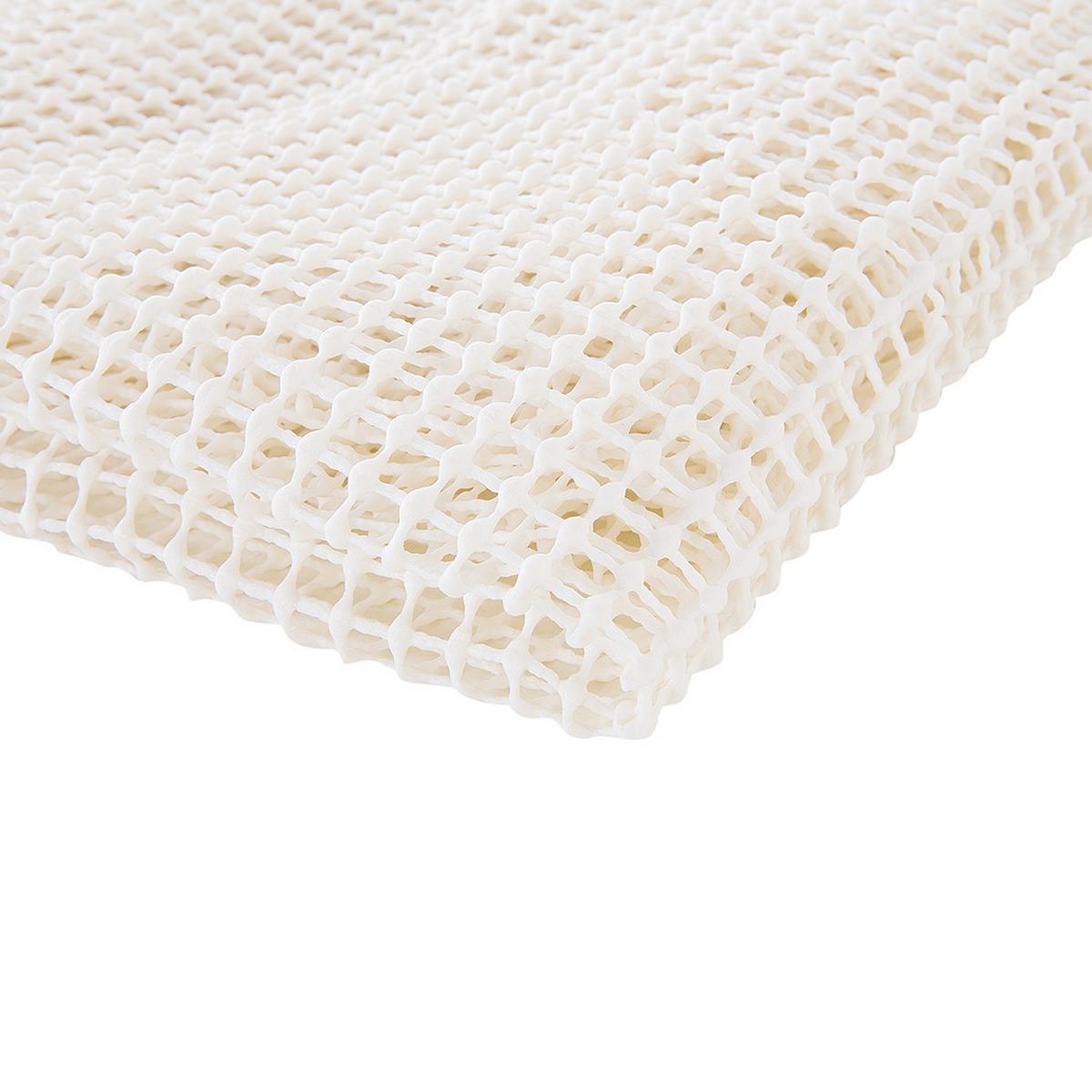 ANTIRUTSCHMATTE Balad 190/130 cm - Weiß, Kunststoff (130/190cm) - Beliani