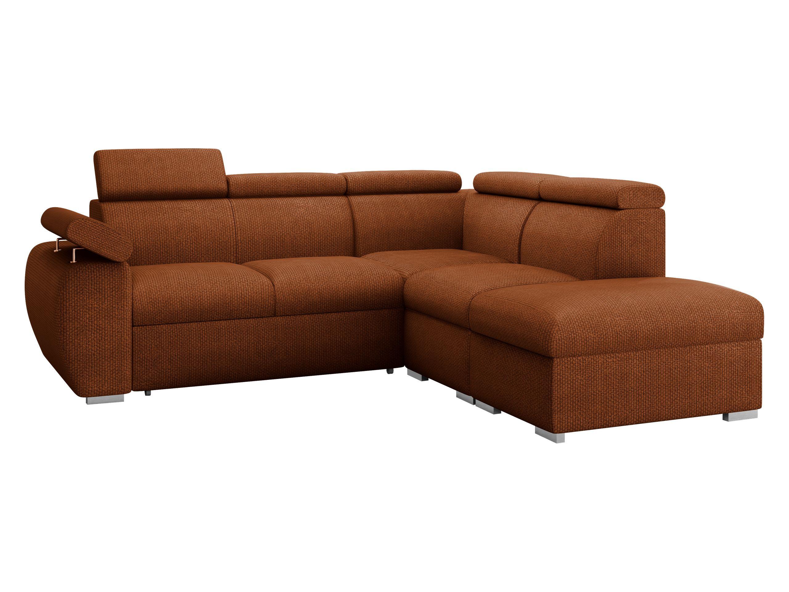 ECKSOFA Boston 2RR1P, Seite: Rechts 2R+R+1P(65)+PUFAP - Silberfarben/Bronzefarben, Holz/Textil (260/230cm) - MIRJAN24