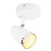 LED-DECKENSTRAHLER Lethbridge 8/13.5/5.6cm - Weiß, Metall (8/13.5/5.6cm) - Nettlife
