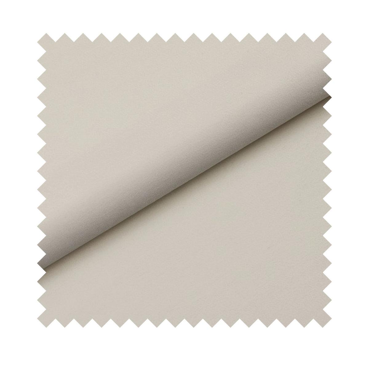 POLSTERBETT Cloudy Hellbeige Samt, 90x200 cm - Ecru/Schwarz, Kunststoff/Textil (90/200cm) - Selsey