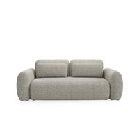 SOFA Carmela 3 Sitzplätze Hellgrau - Grau, Holz (266/95/121cm) - Petits-meubles