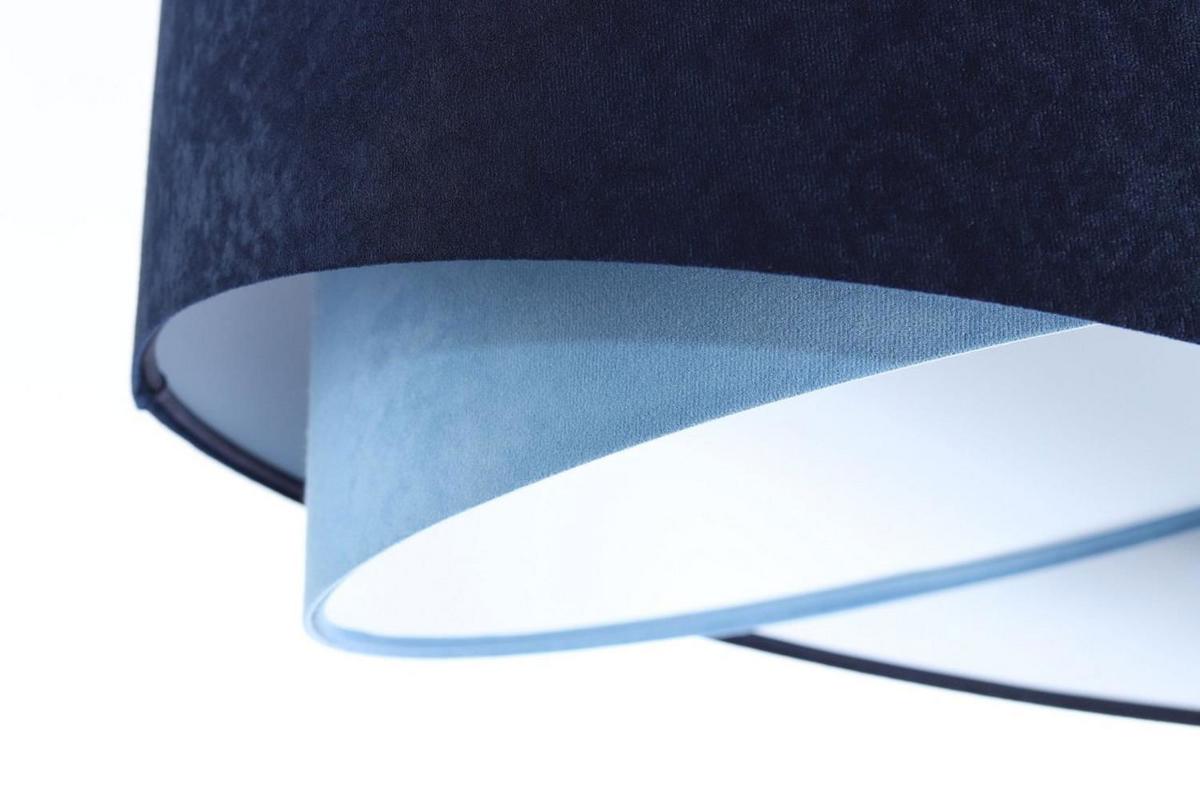 HÄNGELEUCHTE Blau 50/23 cm - Blau, Kunststoff (50/1/23cm) - ONZENO