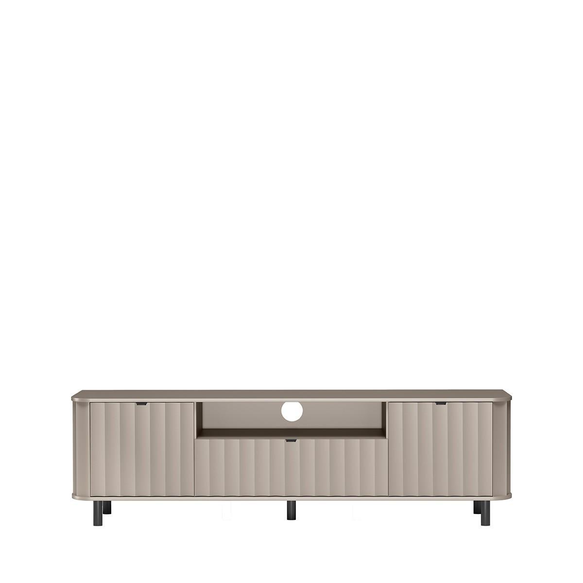 LOWBOARD MODERNO 196/57/40,5 cm, Beige - Beige, Holzwerkstoff (196/57/40.5cm) - MASSENO