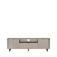 LOWBOARD MODERNO 196/57/40,5 cm, Beige - Beige, Holzwerkstoff (196/57/40.5cm) - MASSENO