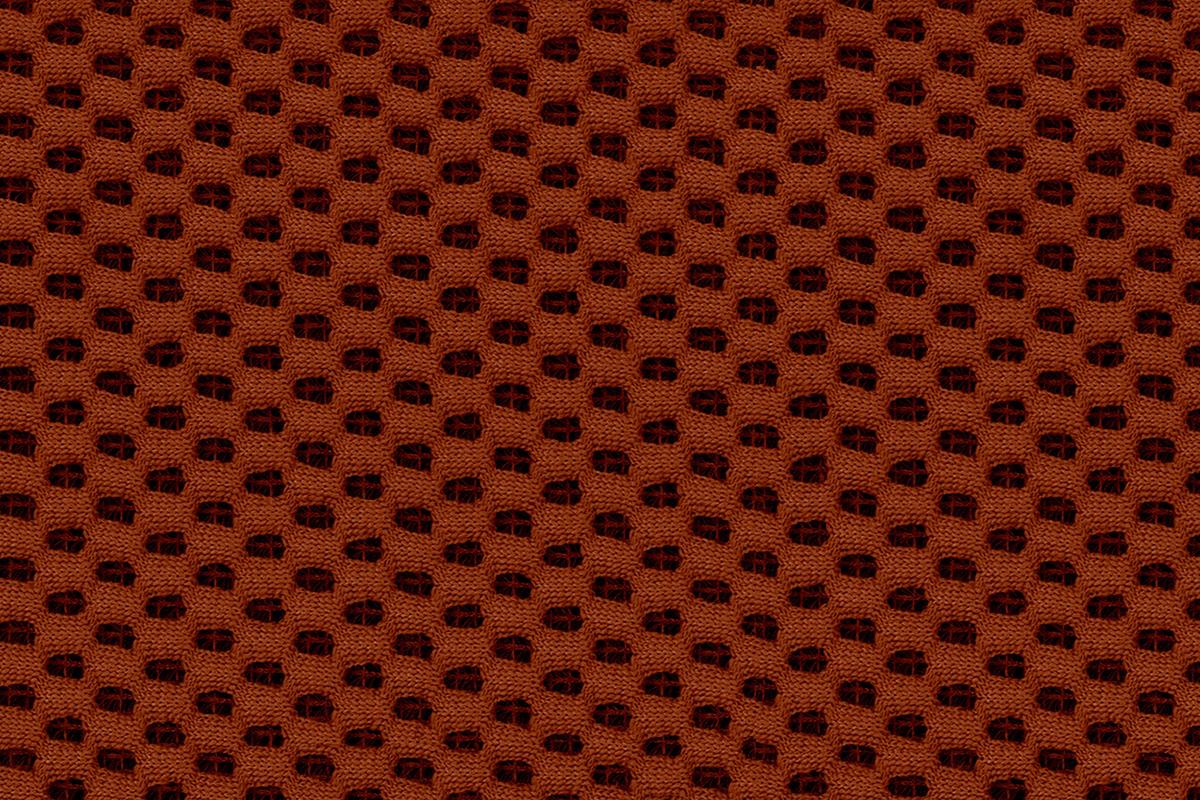ECKSOFA TRENTO 4-Sitzer mit 1 Relaxfunktion, dunkelorange - Dunkelorange/Schwarz, Holzwerkstoff/Kunststoff (262/165cm) - Wozimo