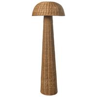 STEHLAMPE Naturfarben Alero - Naturfarben, Kunststoff (41/41/120cm) - Beliani