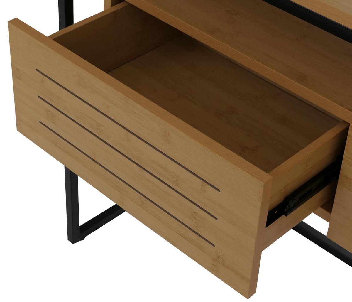 KONSOLENTISCH rechteck Beige - Beige, Holz (40/120/80cm) - MCW