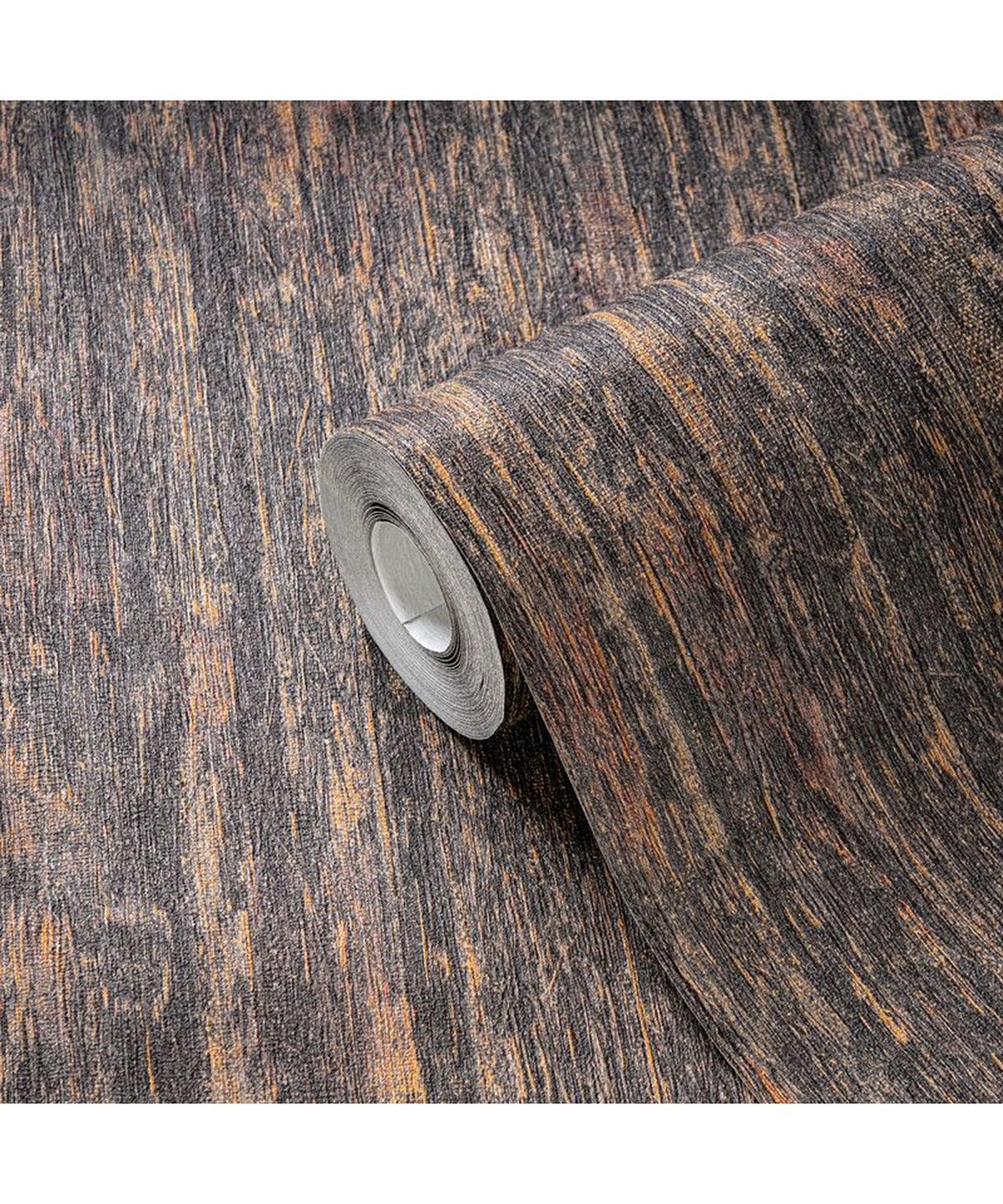 VLIESTAPETE Schwarz 53/1005 cm - Schwarz, Textil (53/1cm) - KUNSTLOFT