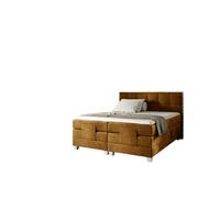 BOXSPRINGBETT Elektrisch Henry - Gelb, Holzwerkstoff/Textil (140/200cm) - Fun Möbel
