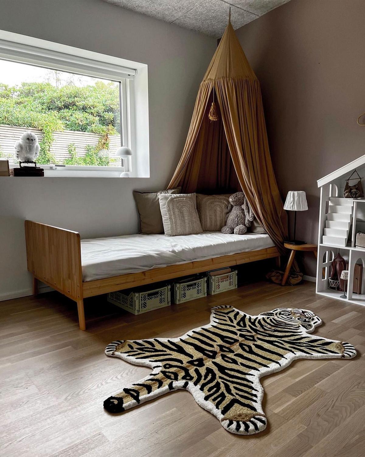 BETT mit Lattenrost 90/200 cm Kiefernholz Braun Bonnac - Braun, Holz (90/200cm) - Beliani