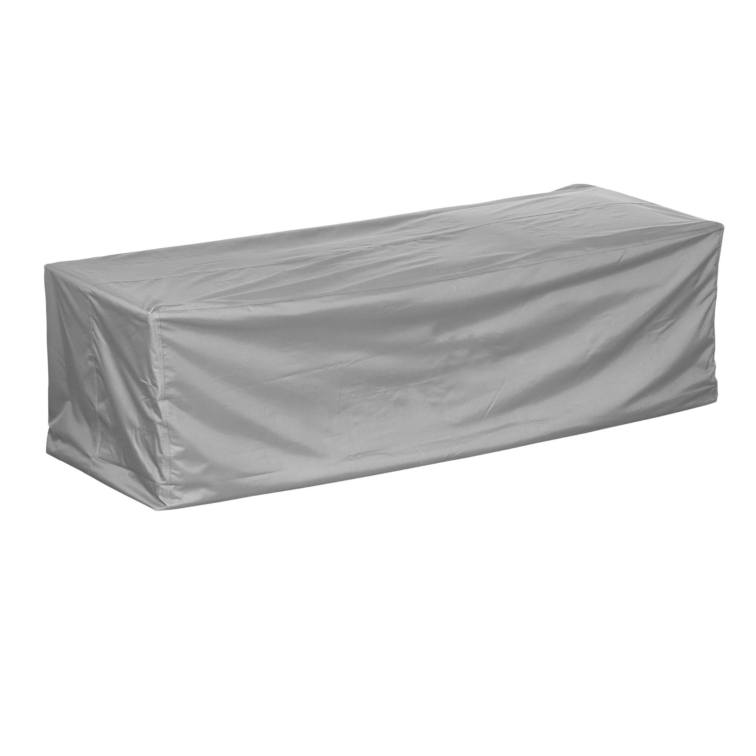 SCHUTZHÜLLE für Loungesofa SHP-60111 - Grau, Kunststoff (200/80/90cm) - mehr Garten