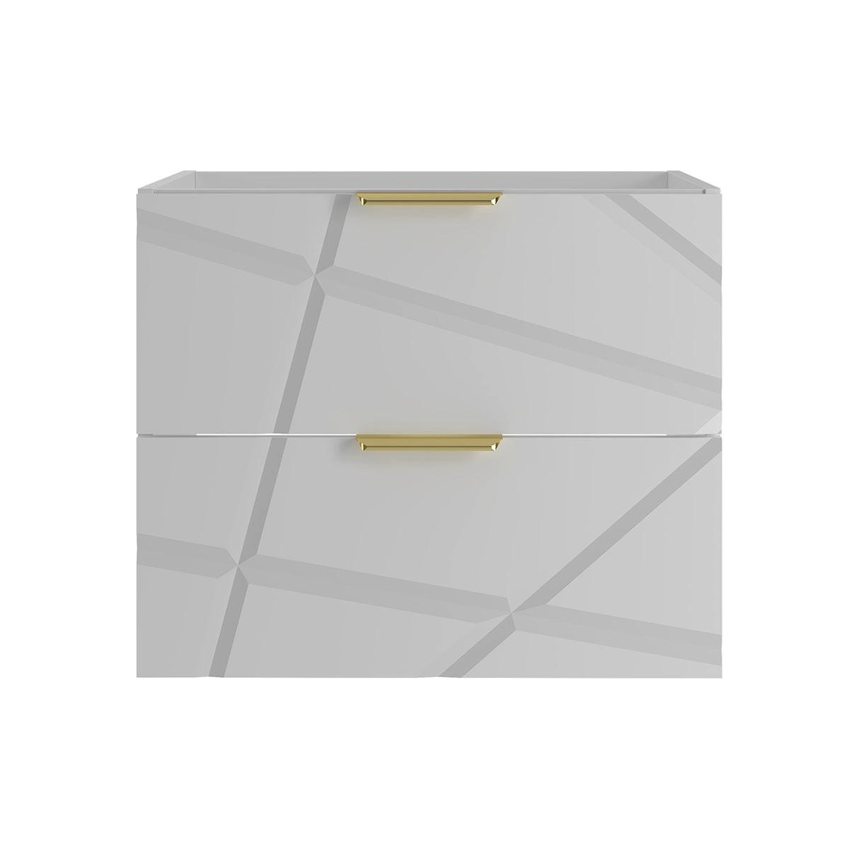 WASCHTISCHUNTERSCHRANK 60cm Aurora Weiß - Weiß, Holzwerkstoff (60/50/45.8cm) - Petits-meubles