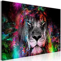 KUNSTDRUCK Bunt 90/60 cm - Multicolor, Textil (90/60cm) - KUNSTLOFT