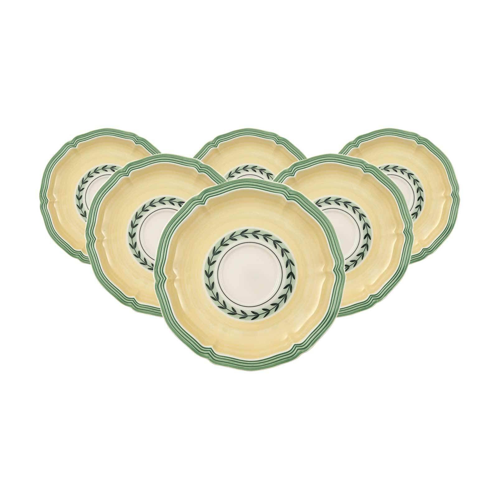 KAFFEE-/TEEUNTERTASSEN French Garden Fleurence bunt ø 14,5 cm 6er Set - Multicolor, Keramik (14.5cm) - Villeroy & Boch