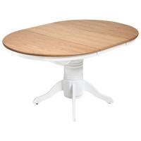 ESSTISCH ausziehbar Helle Esche 106-150/106 cm Holz Akron - Hellbraun, Holz (106/106/74cm) - Beliani