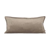 KISSENHÜLLE Samt&Sonders taupe 30/70 cm - Taupe, Textil (30/70cm) - beties Heimtextil
