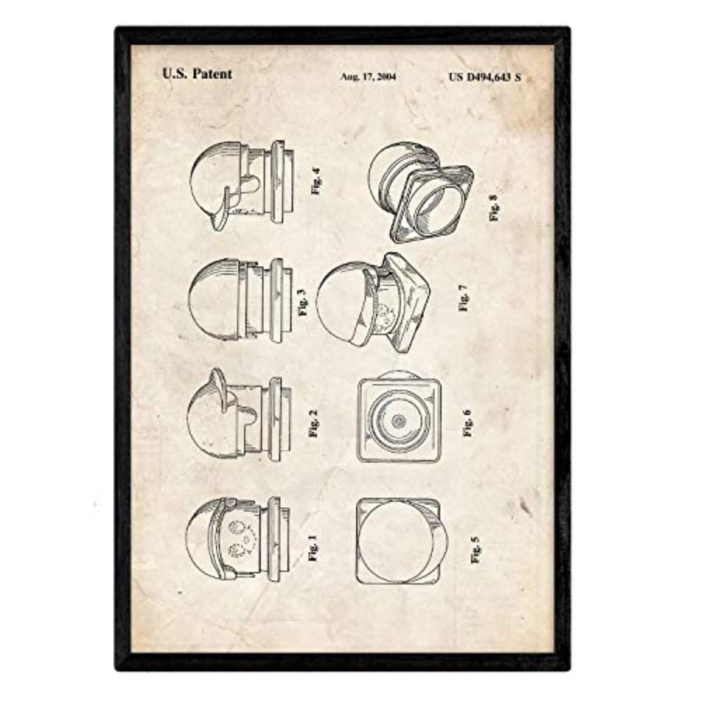 POSTER Kopfpatent A3 Rahmenlos - Klar, Papier (29.7/5/42cm) - Nacnic