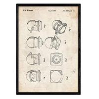 POSTER Kopfpatent A3 Rahmenlos - Klar, Papier (29.7/5/42cm) - Nacnic