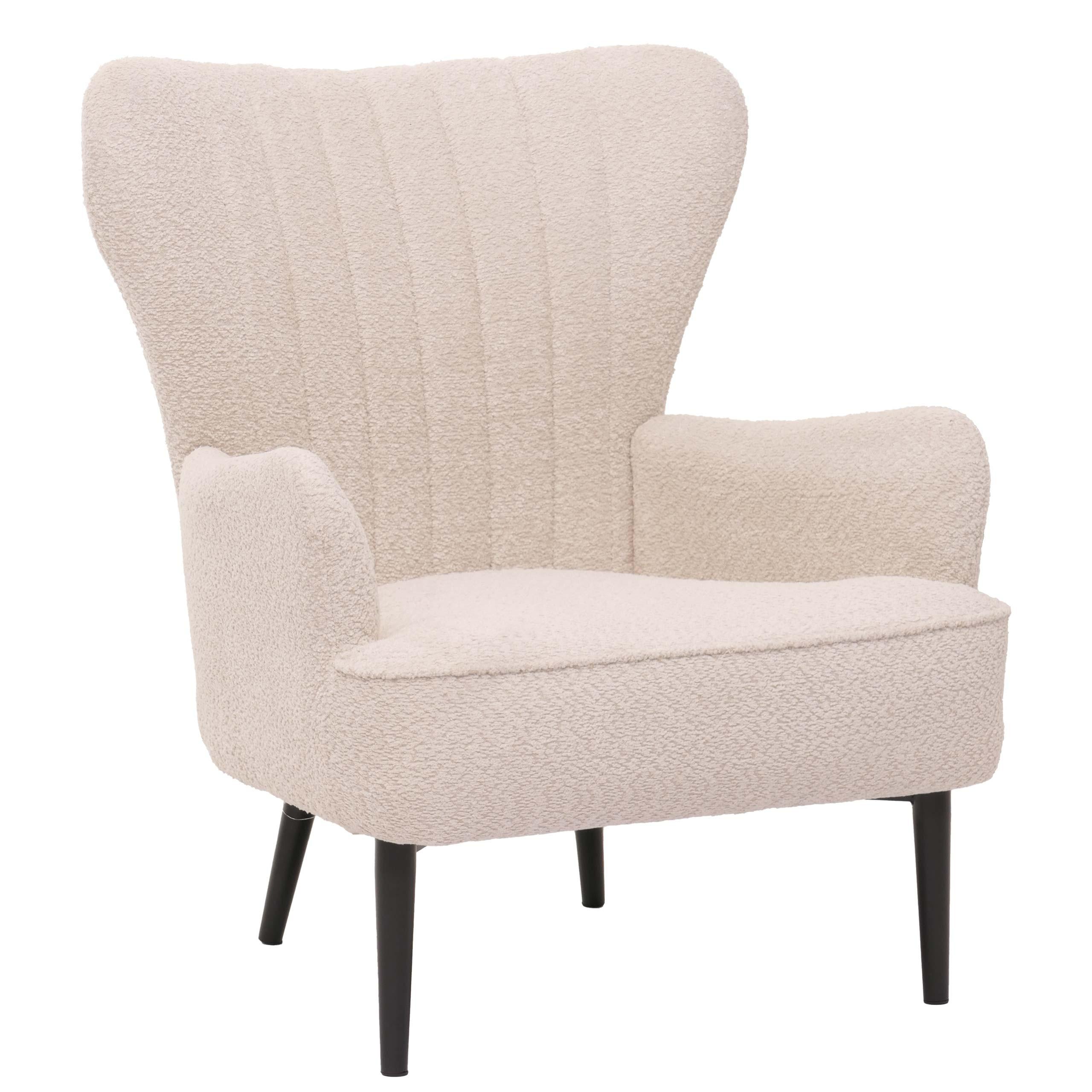 LOUNGE-SESSEL Beige - Beige, Textil (75/80/78cm) - MCW