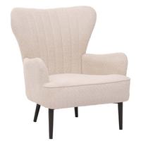 LOUNGE-SESSEL Beige - Beige, Textil (75/80/78cm) - MCW