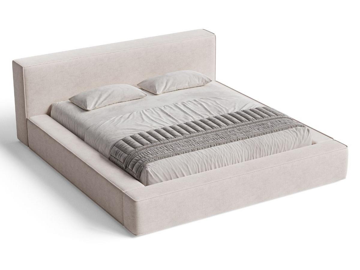POLSTERBETT Mali 140x200 Beige - Beige, Textil (140/200cm) - Graingold