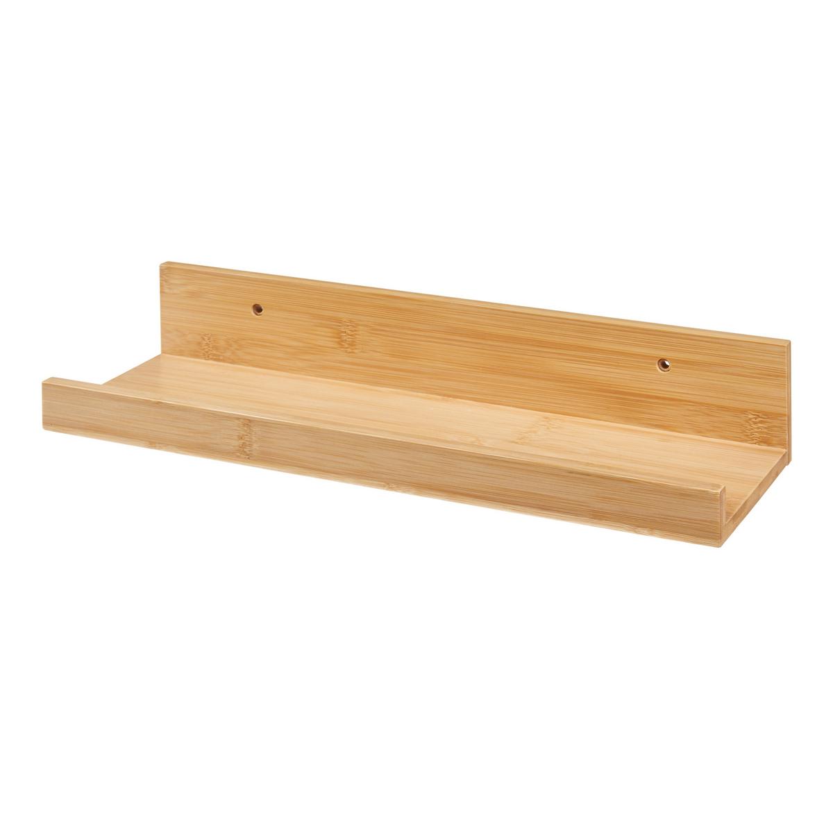WANDREGAL-SET 3-TLG. Gildeskål - Naturfarben, Naturmaterialen (13/7/40cm) - [en.casa]