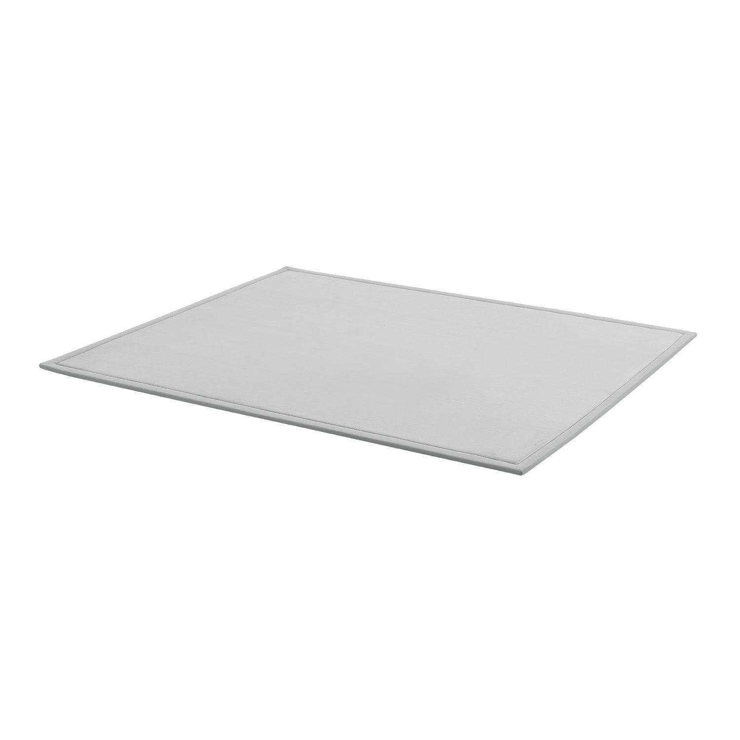 SPIELMATTE Maila grau 220 x 180 cm - Grau, Textil (180/2/220cm) - Juskys