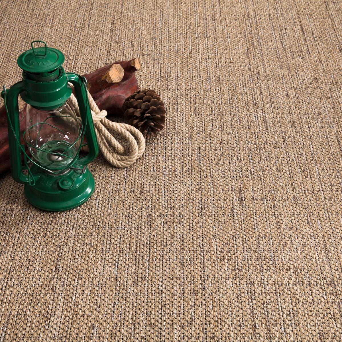 FLACHWEBTEPPICH, meliert, aus Polypropylen, Beige, 200 x 280 cm - Beige, Textil (280/200cm) - KADIMA DESIGN