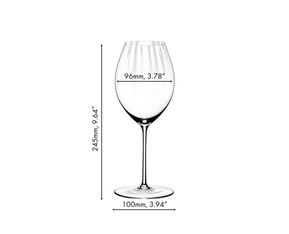SYRAH SHIRAZ GLÄSER INKL. POLIERTUCH Performance transparent 631 ml 2er Set - Transparent, Glas (0.631L) - Riedel
