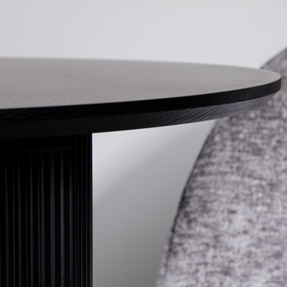 ESSTISCH DONOVAN - Schwarz, Holzwerkstoff (100/200/75cm) - IDIMEX