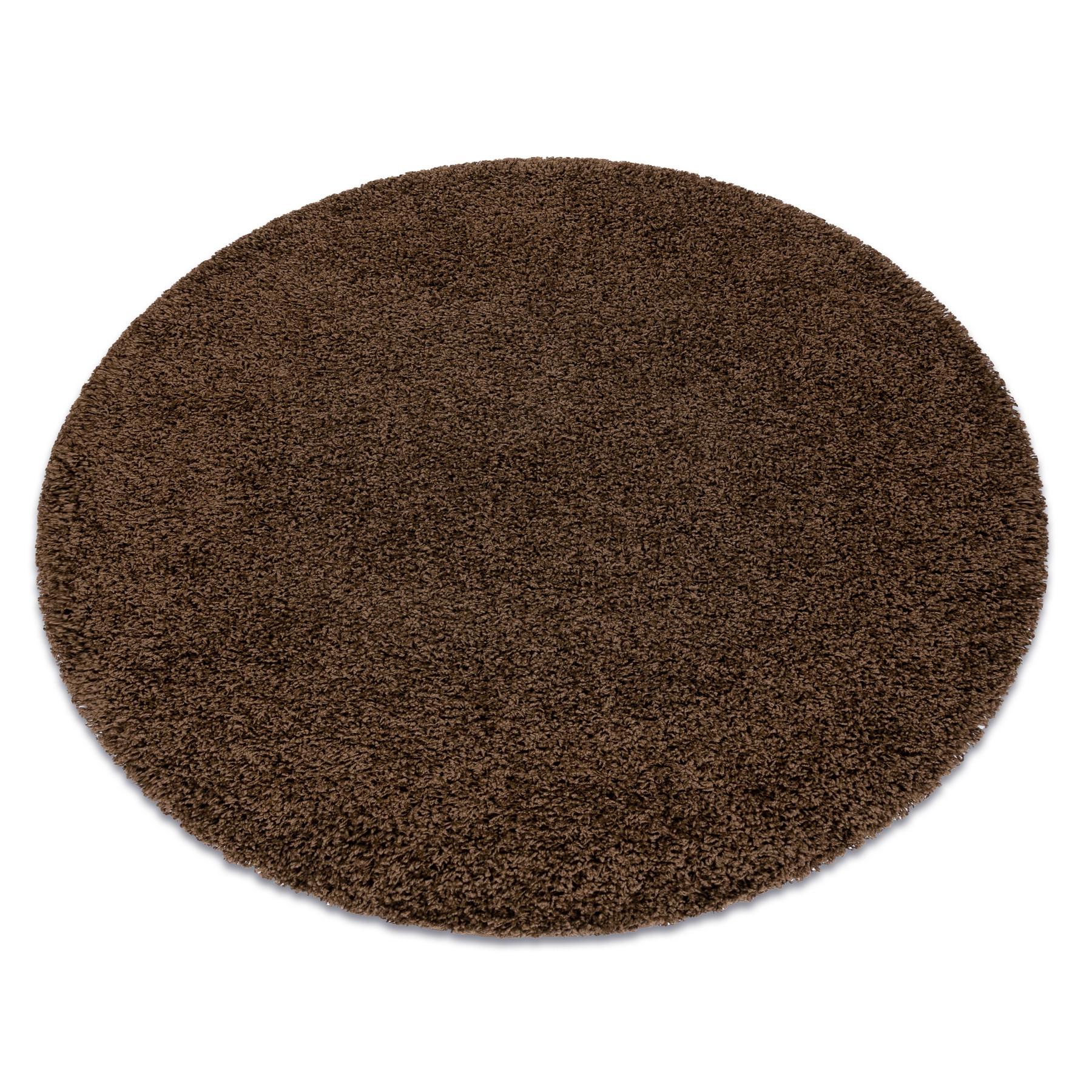 TEPPICH Soffi 80 cm - Braun, Textil (80/80cm) - rugsX
