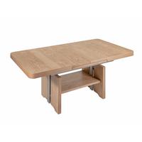 COUCHTISCH höhenverstellbar und ausziehbar Clover 120x56x70 Wildeiche - Wildeiche, Holz (120/70/70cm) - 58aufmkessel