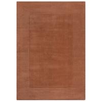 WOLLTEPPICH MOLE, einfarbig, Orange, 120 x 170 cm - Orange, Textil (170/120cm) - KADIMA DESIGN