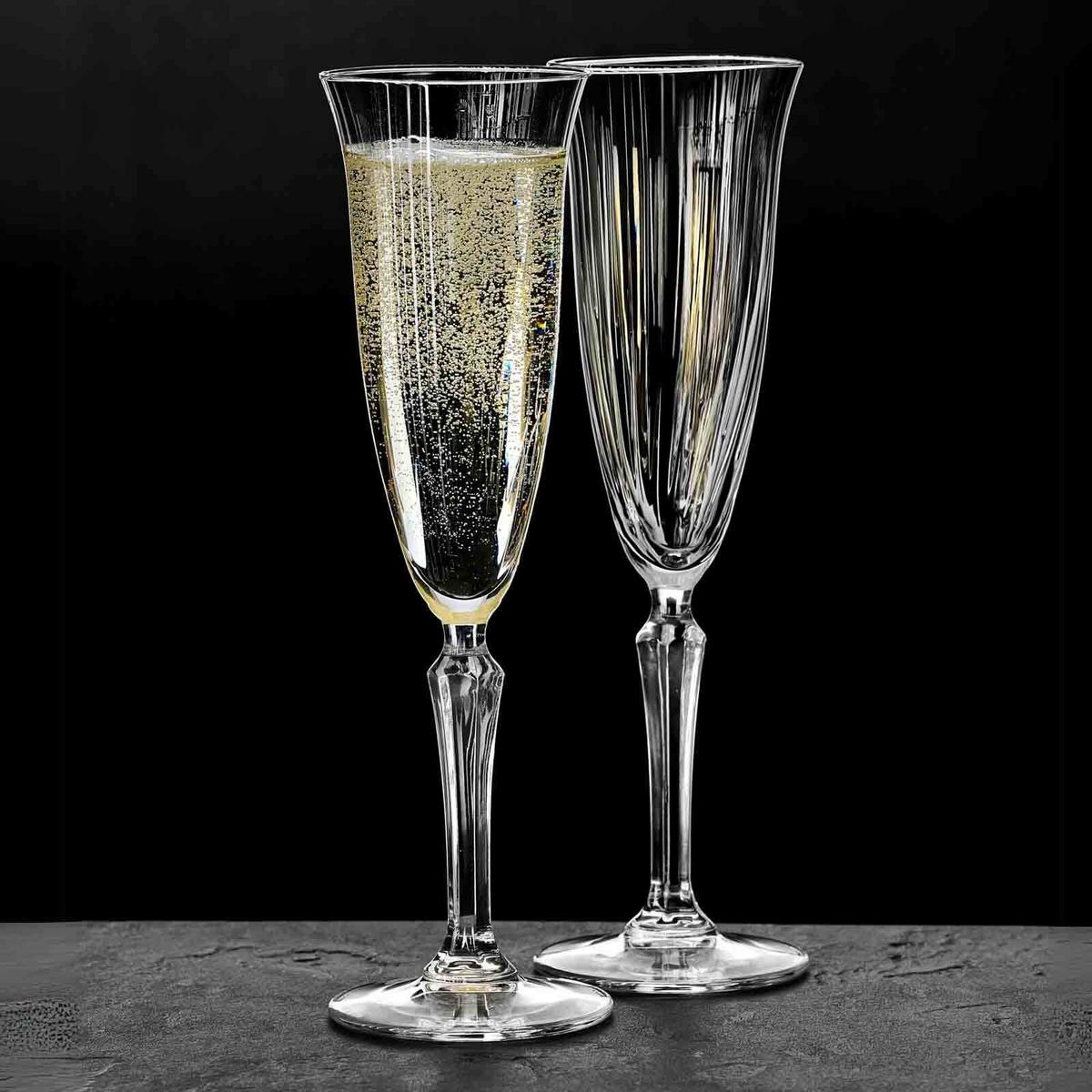 SEKTGLÄSER Perpetuo transparent 190 ml 4er Set - Transparent, Glas (0.19L) - Ritzenhoff Breker