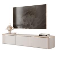 TV-LOWBOARD AZELIA Kaschmir hängend mit LED-Beleuchtung 165 cm - Kaschmir, Holzwerkstoff (165/31/35cm) - Idohome