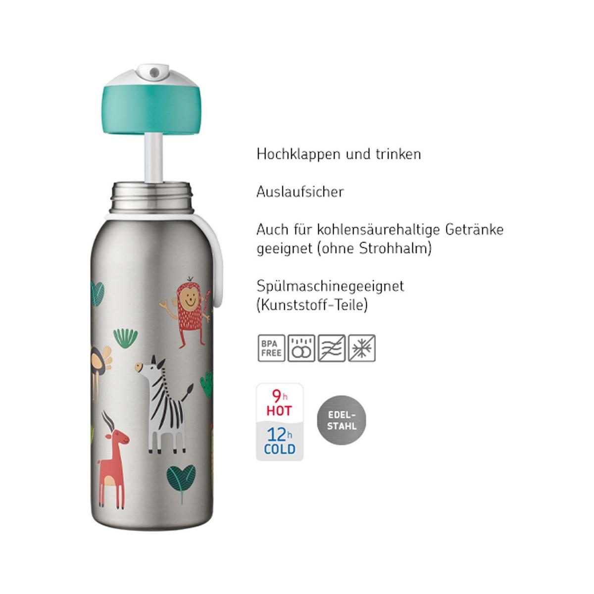 THERMOFLASCHE Campus (2025) Cool Pink 350 ml - Pink, Metall (0.35L) - Mepal