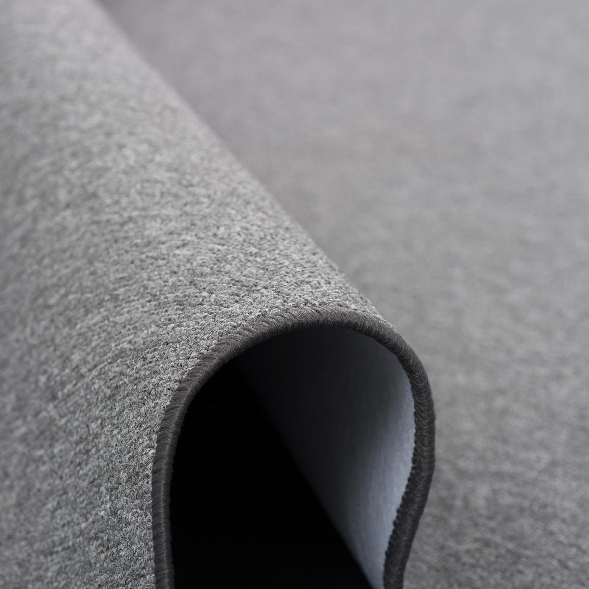 FEINSCHLINGEN VELOUR TEPPICH STRONG - Anthrazit, Textil (133/133cm) - Snapstyle