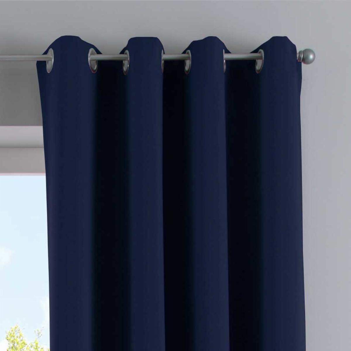 VORHANG »NEW YORK« HxB 225x140 cm Blau - Blau, Textil (140/225cm) - Gardinenbox