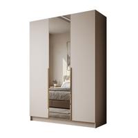 KLEIDERSCHRANK AUREL KASCHMIR 3D - Kaschmir, Holzwerkstoff (150/210/55cm) - Lookway